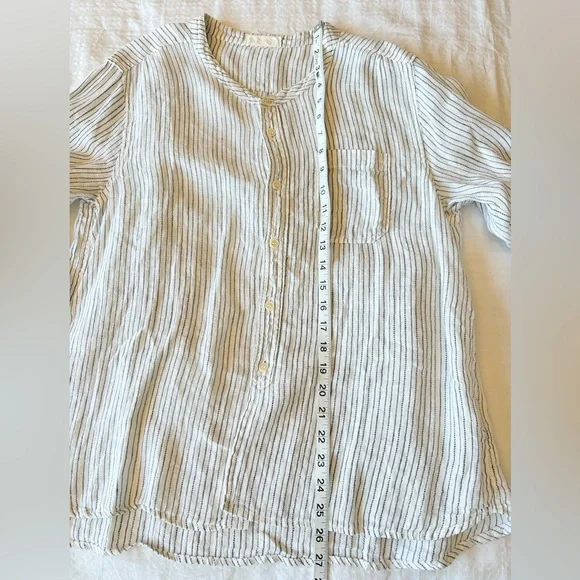 CP Shades Linen Striped Shirt - Picture 8 of 16